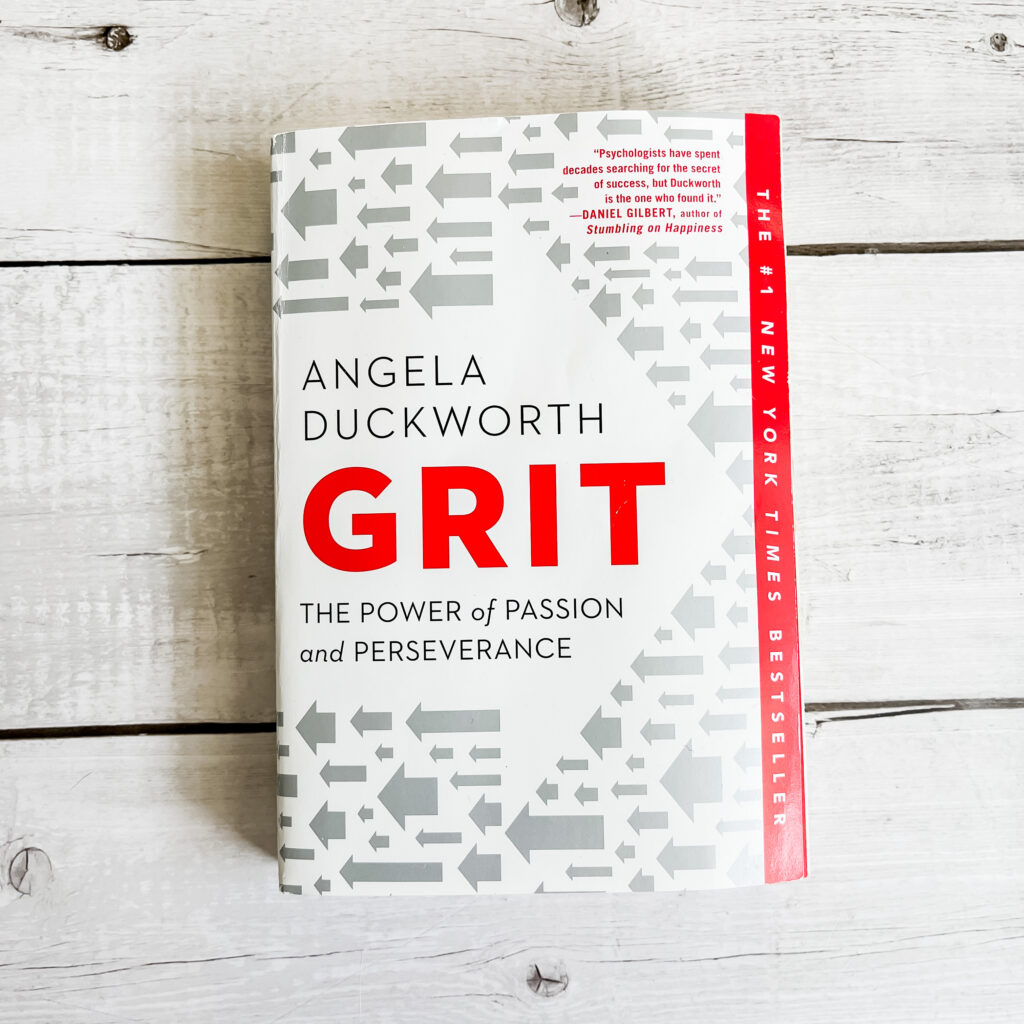 Image of the book "Grit" by Angela Duckworth